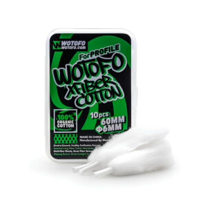 Algodão Wotofo XFIBER COTTON - 6mm