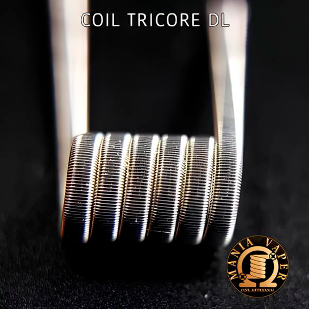 Coil DL Tricore Fused Clapton 0,36 Ohms – Mania Vaper