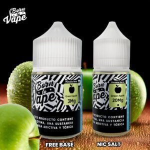Freebase Born To Vape - Green Apple - 3mg