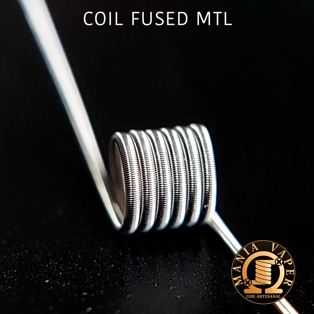 Coil MTL Fused Clapton 1,10 Ohms – Mania Vaper