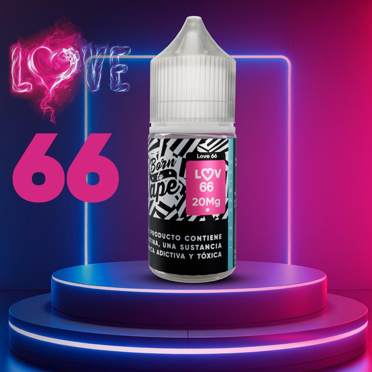 Nicsalt Born To Vape - Love 66 - 35mg